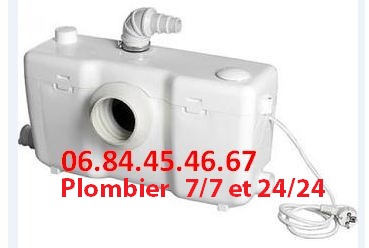 plombier urgence dépannage WC broyeur Lyon